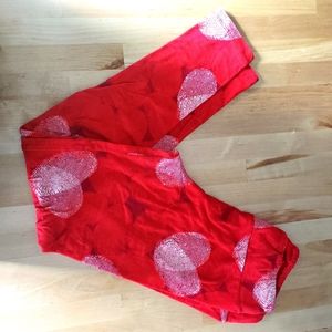 Valentine's lularoe leggings